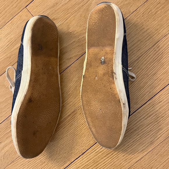 Keds Blue and White Canvas Sneakers - Picture 2 of 2